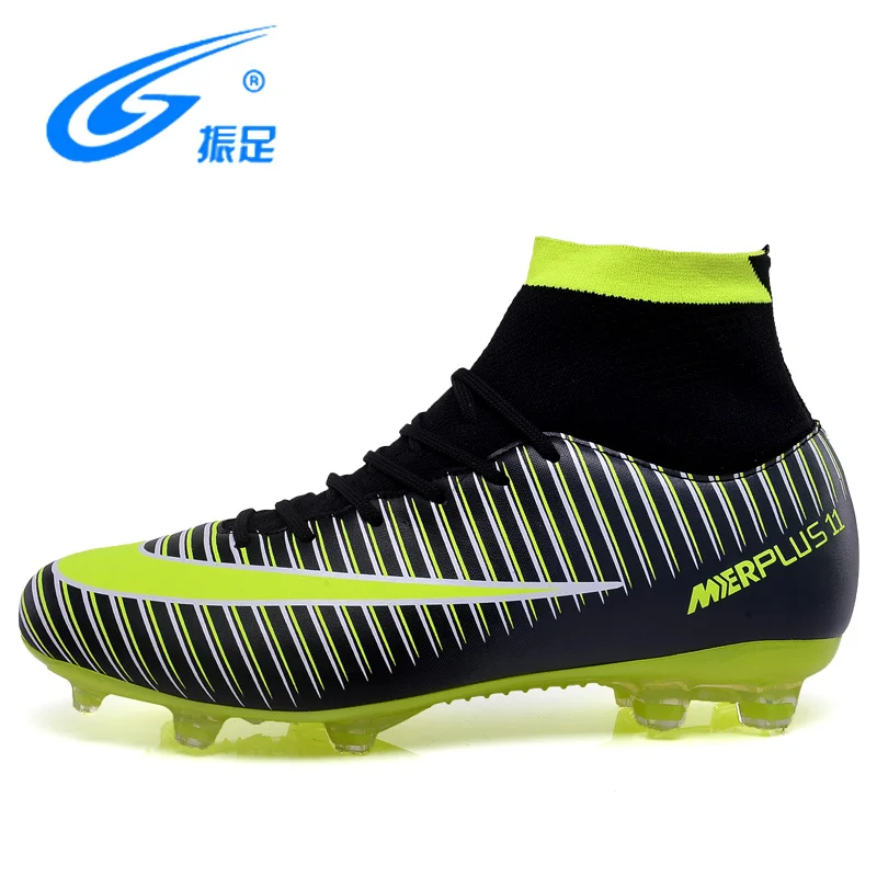 High Cleats Football Shoes for Men Soccer Original with Socks