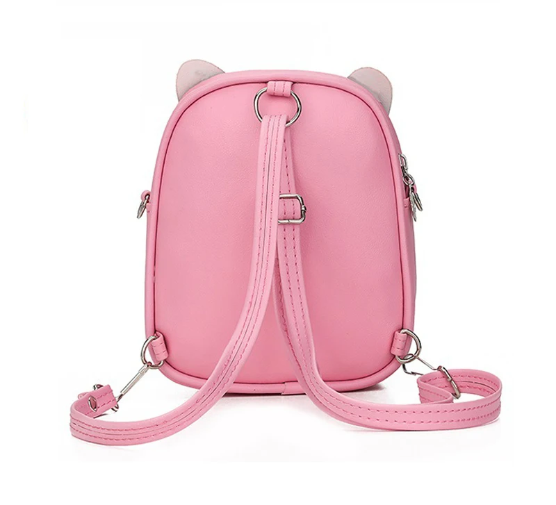 Милый рюкзак для маленькой девочки с мультяшным Кроликом, модная мини-школьная сумка с аппликацией из блесток, переносная сумка на плечо