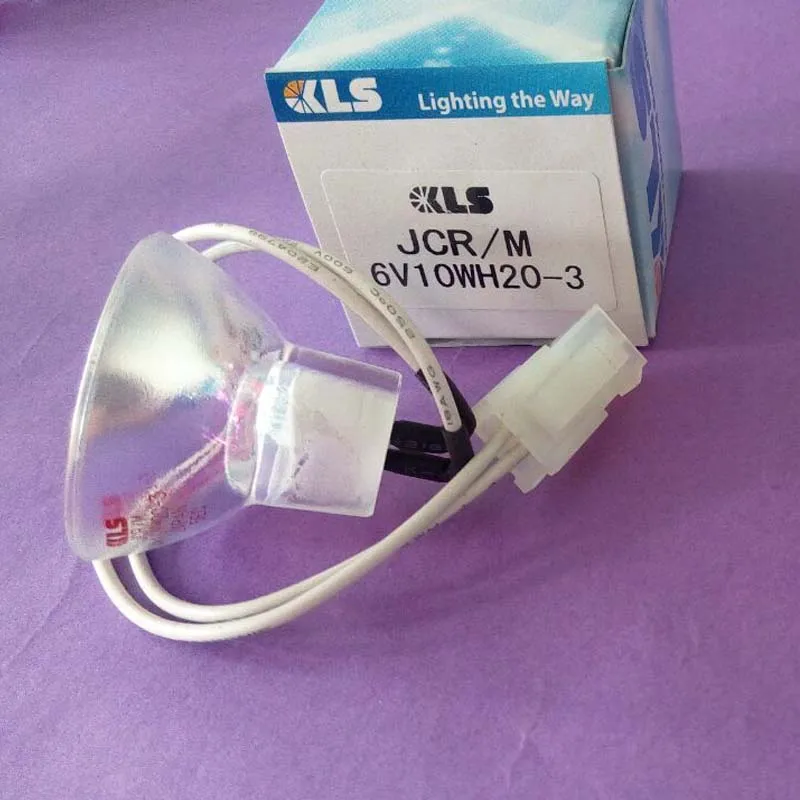 KLS JCR/M 6V10WH20 3 для SYSMEX JCR6V10W20H SY 6V10W галогенная лампа CA 700 1500 6V 10W JCR 6V10W20H SY|hpl| |