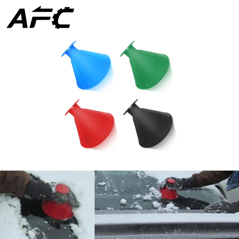 Big Size Ice Scraper Magic Outdoor Ice Shovel Cone Shaped Funnel Snow