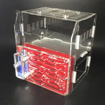 

Big Capacity Thick Ant Nest Acrylic Farm Ants Palace Castle Insect Pet Cage Ant Villa Workshop Student Scientific Device Toy F1H