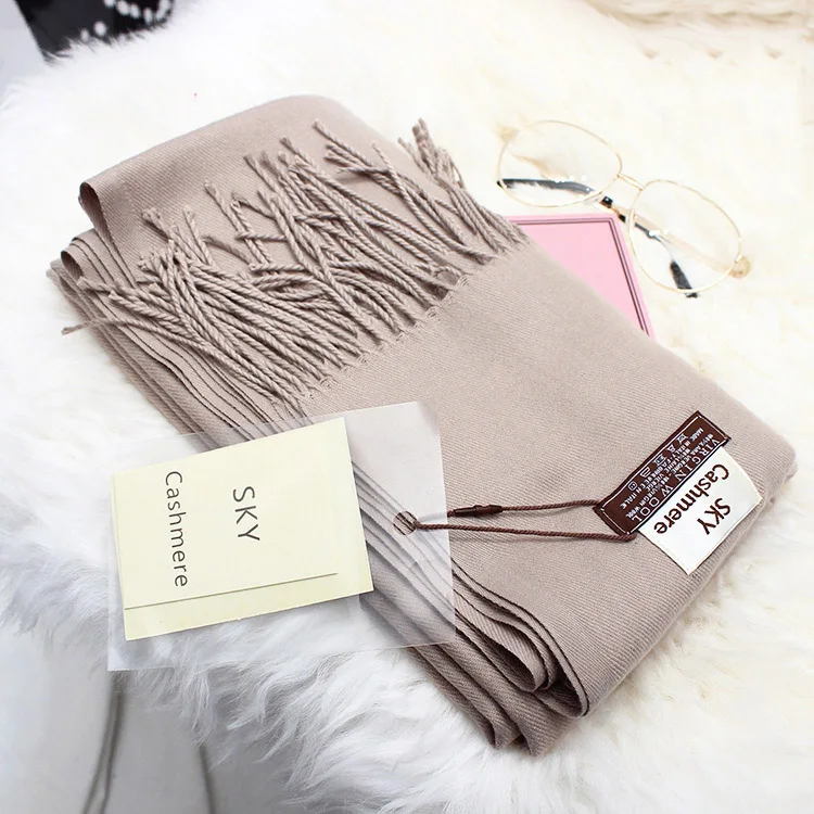 

200*70 Fashion women scarf Solid color scarf Cashmere Wool Shawl with pure color in winter and cashmere-like warmth shawl