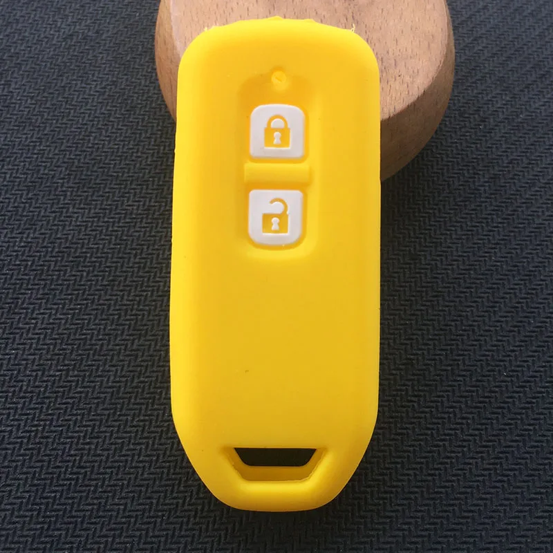 ZAD силиконовый чехол для ключей мотоцикла держатель защитного кожуха для Honda N-BOX n-one N wagon Plus 2 кнопки раздвижные двери ключ