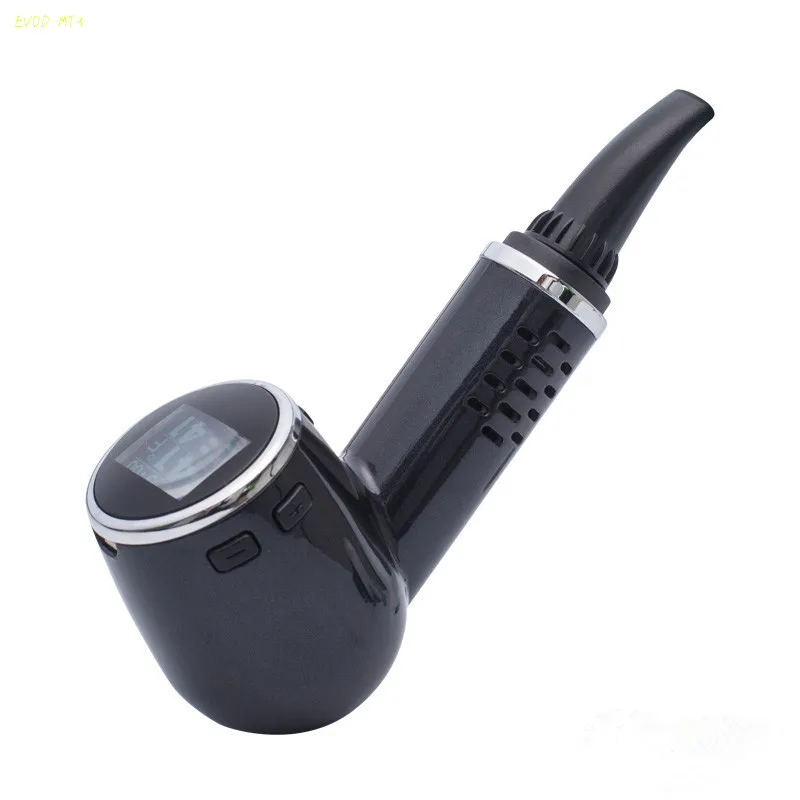 

E cigarette pipe Dry Herb Vaporizer Kit e Pipe 3ml Atomizer 30w wattage adjustable wooden VS e pipe 618 Kamry K1000 Plus