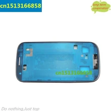 OEM Ближний металлическая пластина кадров ремонт Запчасти для samsung Galaxy S3 i9305 LTE ЖК-передняя Рама корпуса Silver