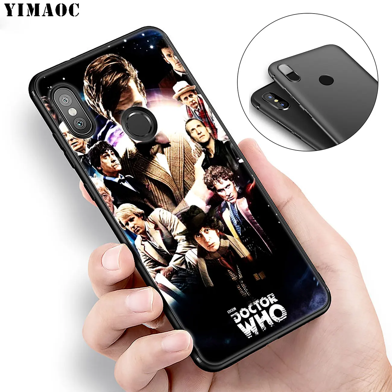 YIMAOC Tardis Box Doctor Who Мягкий силиконовый чехол для Xiaomi Redmi K30 K20 Note 8 8T 7 5 6 Pro Mi черный