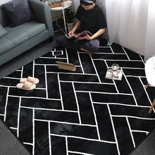 Современная мода очень Мягкие вельветовые толстые ковры коврики Гостиная коврик напольный Кухня Ванная комната домой коврик Противоскользящие коврики