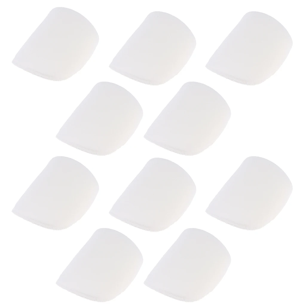 5 Pairs Soft Padded Shoulder Padding Foam Shoulder Pads for Coats Jacket T-shirt Clothes Sewing Accessories