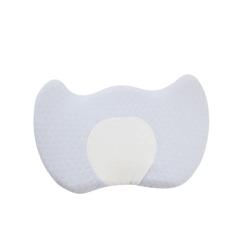 Honeylulu Memory Foam подушка анти плоская голова детская подушка 0-6 месяцев форма Nemory Подушка для новорожденных кормящих для детского сна - Цвет: blue