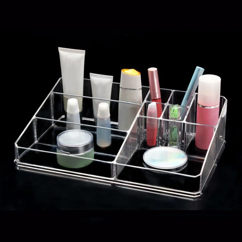 Acrylic Makeup Storage Box Display Case Jewelry Box Makeup Organizer