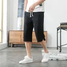 Мужская Летняя одежда в китайском стиле, хлопковая льняная камуфляжная форма для отдыха, брюки с несколькими карманами, льняные свободные узкие легкие штаны