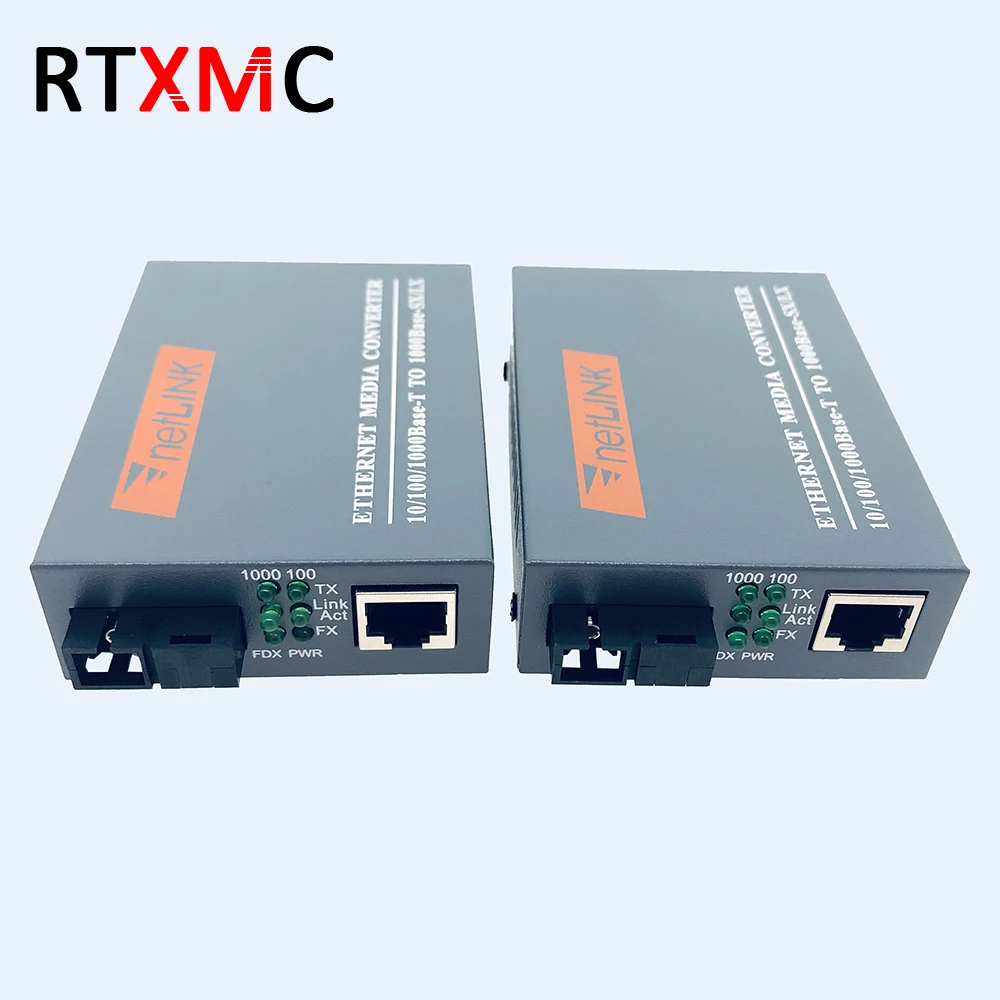 HTB GS 3 пары гигабитный волоконно оптический медиаконвертер 10/100/1000 Мбит/с