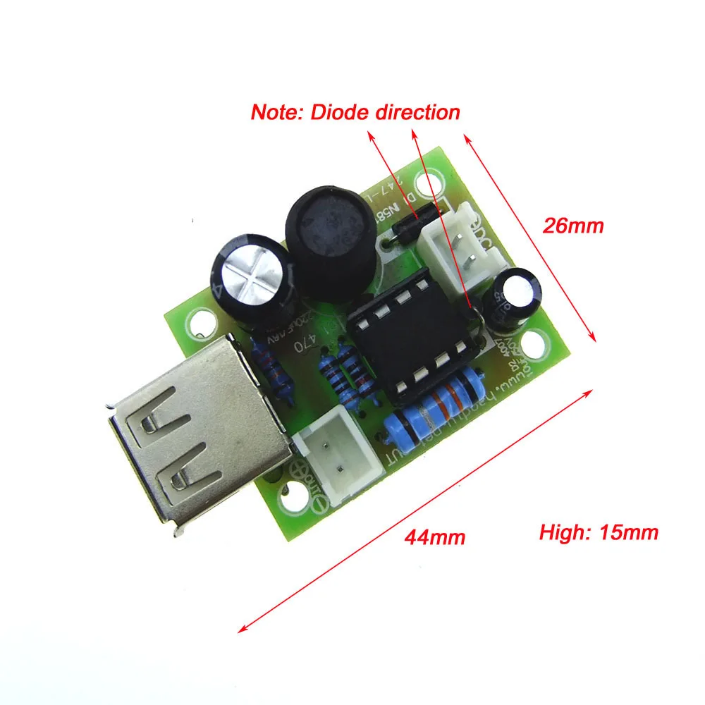 Step 6 в/12 В/24 В до 5 В USB 1.5A понижающий модуль для ограничения напряжения и мощности автомобильное зарядное устройство szsp31