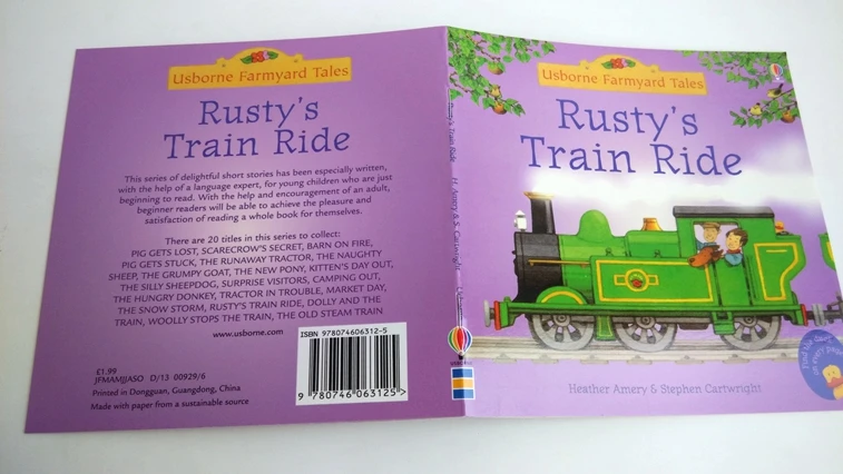 Educativos para Crianças Livros Conjunto Usborne História Imagem Farmyard Contos Bebê Famoso Inglês Livro Brinquedos 15x15 cm 20 - 42 Online shopping