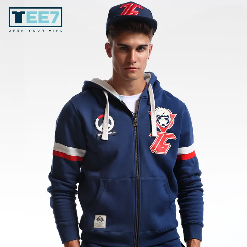 Игровые часы TEE7 из 100% хлопка толстовка с капюшоном мужская повседневная одежда