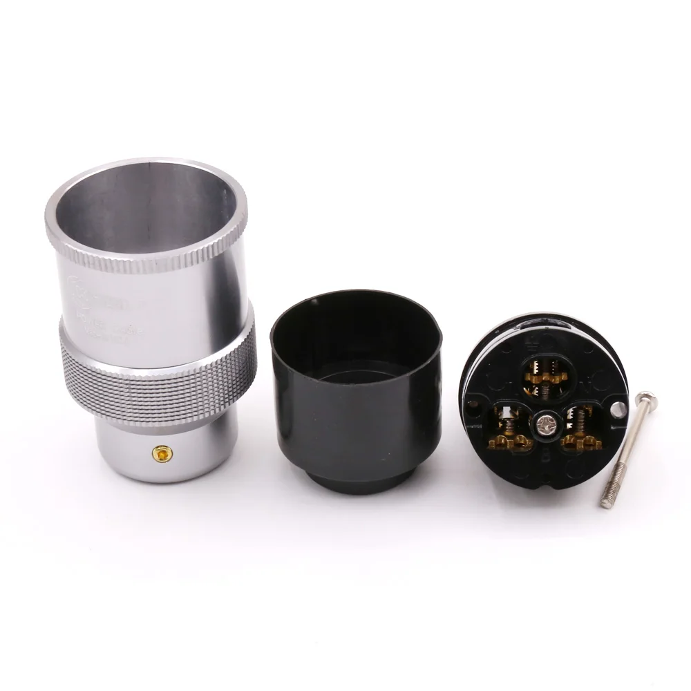 1 шт. HIFI кабель питания штекер US/UK/EU/AU стандартный разъем из чистой меди IEC