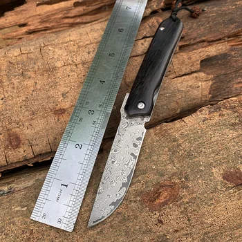 

Handmade Rosewood Damascus Pocket Knife VG10 Multifuntion Tools Camping Folding Knife Collection Hiking Hunting Wallet Knives