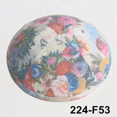 Kippot Kippa льняная Kippah Kipa 19 см Skullies Yarmulke Beanies Иудейская шляпа-Кепка с черепом