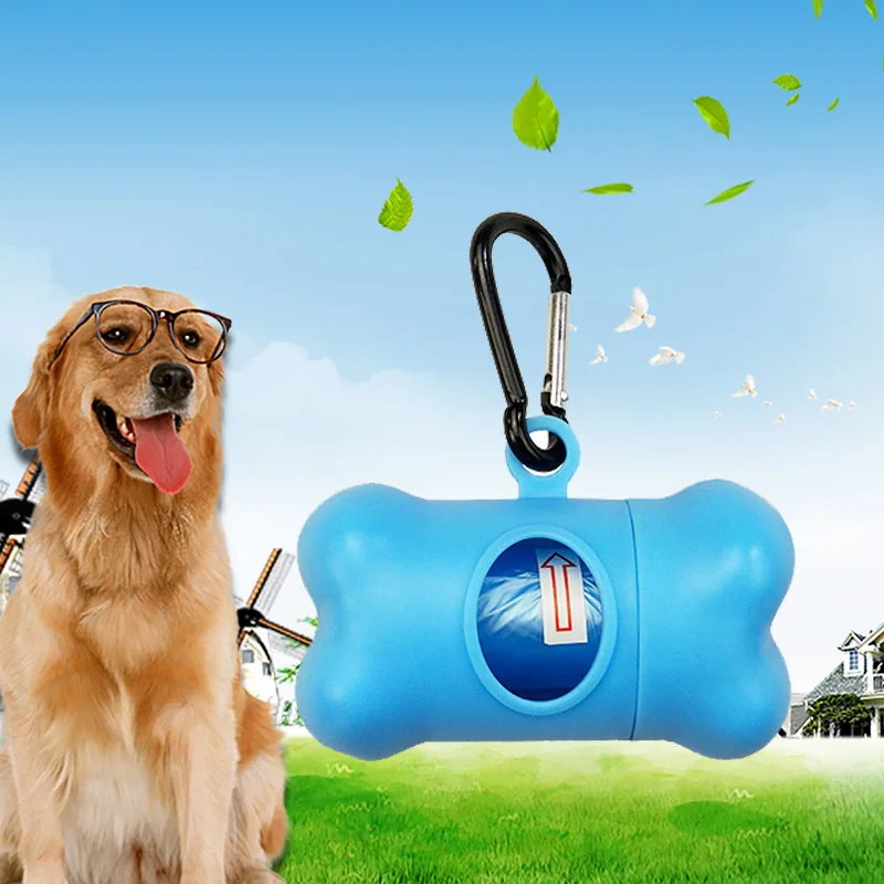

Hot Useful Convenient Garbage Bag Dispenser With Carabiner Pet Dog Waste Poop Picker Trash Clean Easy Pickup Tool Hogard AU08