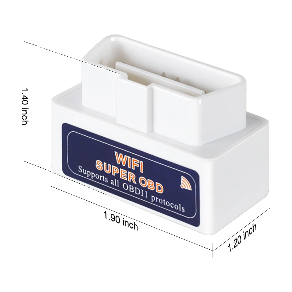 Реальный чип PIC18F25K80 Super OBD2 ELM327 WIFI V1.5 аппаратные средства работает на Android/iOS