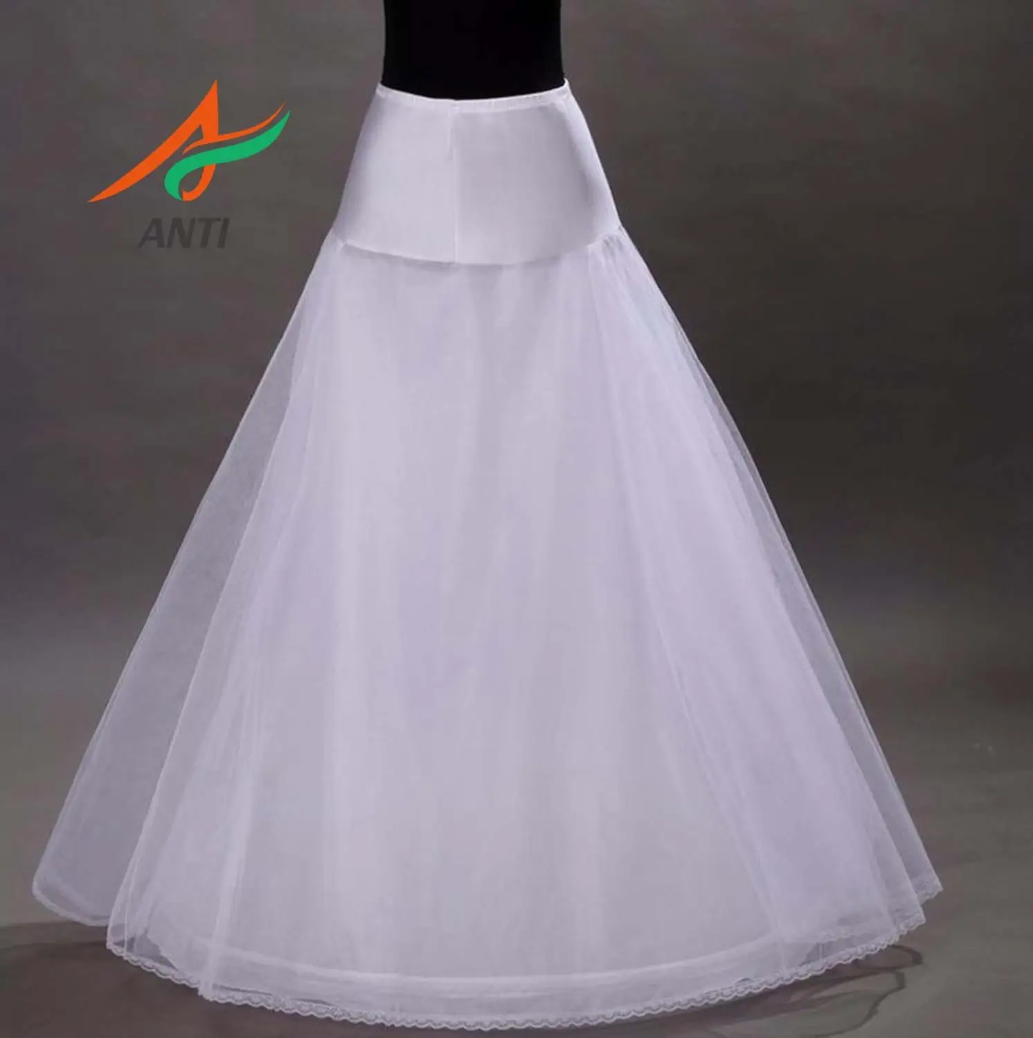 ANTI New Arrivals High Quality A Line Tulle Dress Wedding Bridal Petticoat Underskirt Crinolines for Wedding Dress