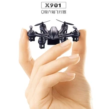 RC Quadcopter 2.4g 6-Eixo Atualização Nano Drones Helicóptero de Controle Remoto Mini RC Zangão Quacopter Preto Branco