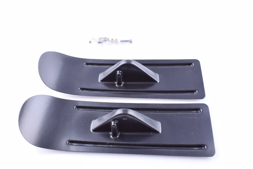 

RC snow skis black for RC car and plane