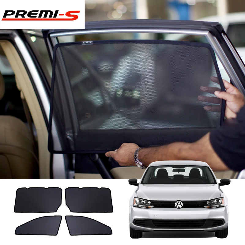 4PCS/Set Car styling cover sunshade custom fit privacy shade
