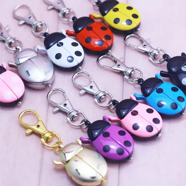 CHAOYADA Brand New Fashion Crystal beetles Ladybug Pocket Pendant Key Ring Chain CHAOYADA Brand New Fashion Crystal beetles Ladybug Pocket Pendant Key Ring Chain