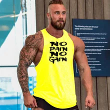 Спортивный жилет тренировочный жилет для бега компрессионный фитнес-купальник для занятия спортом для взрослых спортзал лучший фитнес без рукавов хлопковая футболка