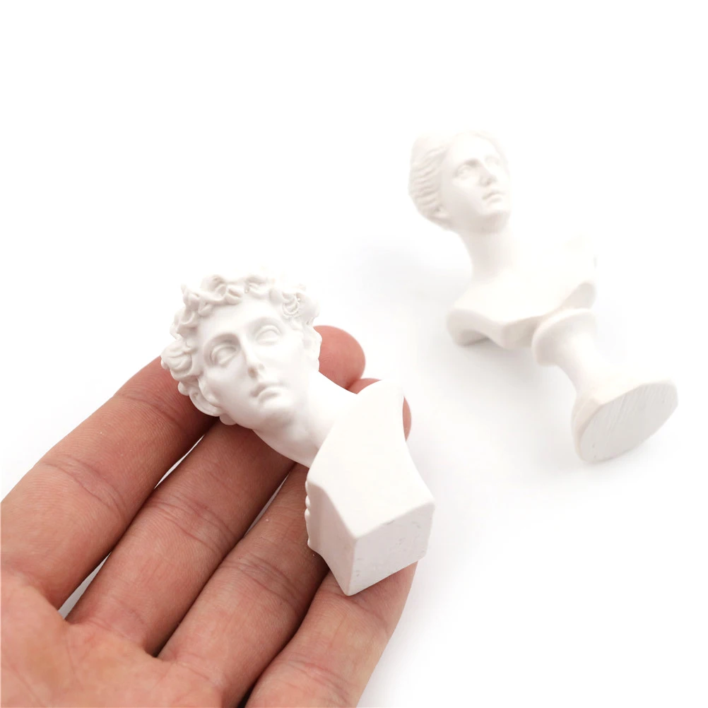 1/12 кукольный домик миниатюрная мебель моделирование белая Смола Венера Давид бюст скульптура ролевые игры дом игрушки для детей