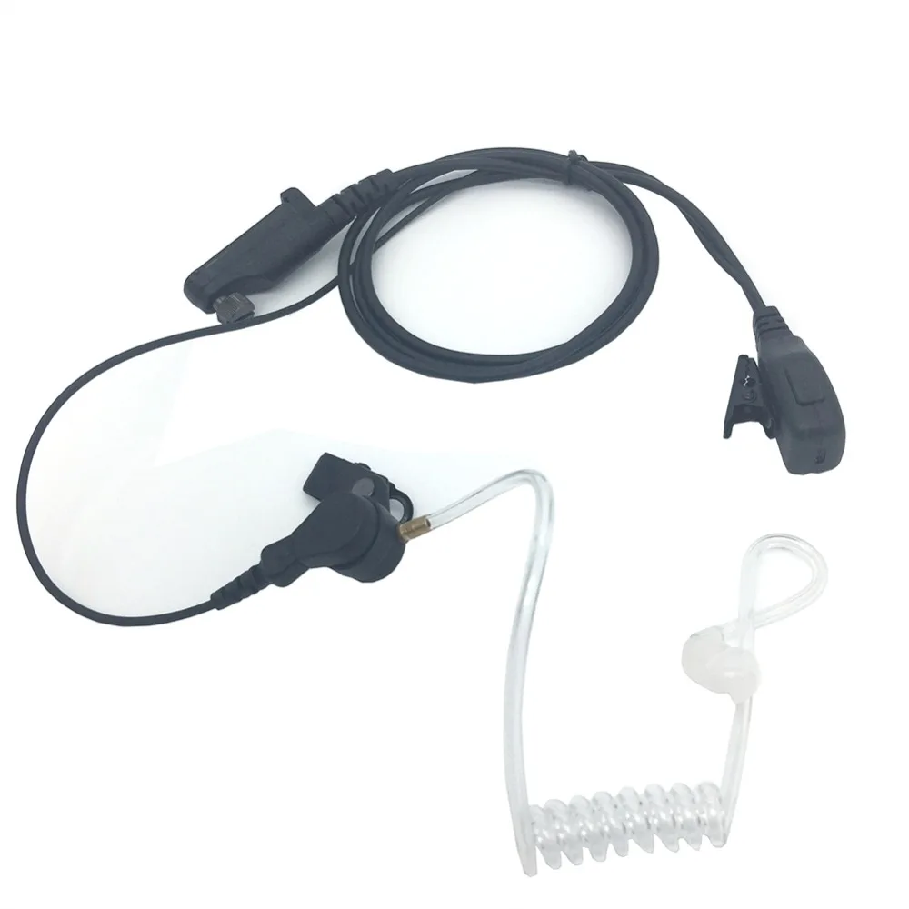 Walkie Talkie Air Acoustic Tube Earpiece Headset for HYT Hytera PD600 PD602 PD605 PD662 PD665 PD680 PD682 PD685 X1p X1e Radio |