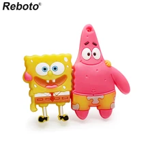 Классный милый подарок Губка Боб Квадратные Штаны Патрик звезда Модель 4 ГБ 8 ГБ 16 ГБ 32 ГБ флеш-накопитель ручка драйвер