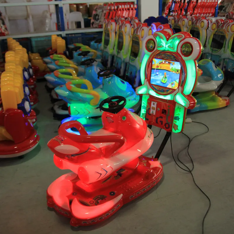 Coin operated children ride electric swing happy yacht games equipment simulator kids amusement arcade game boat machines
