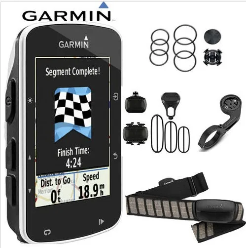 Garmin edge 520 велокомпьютер+ спиэнд и Каденс+ HRM