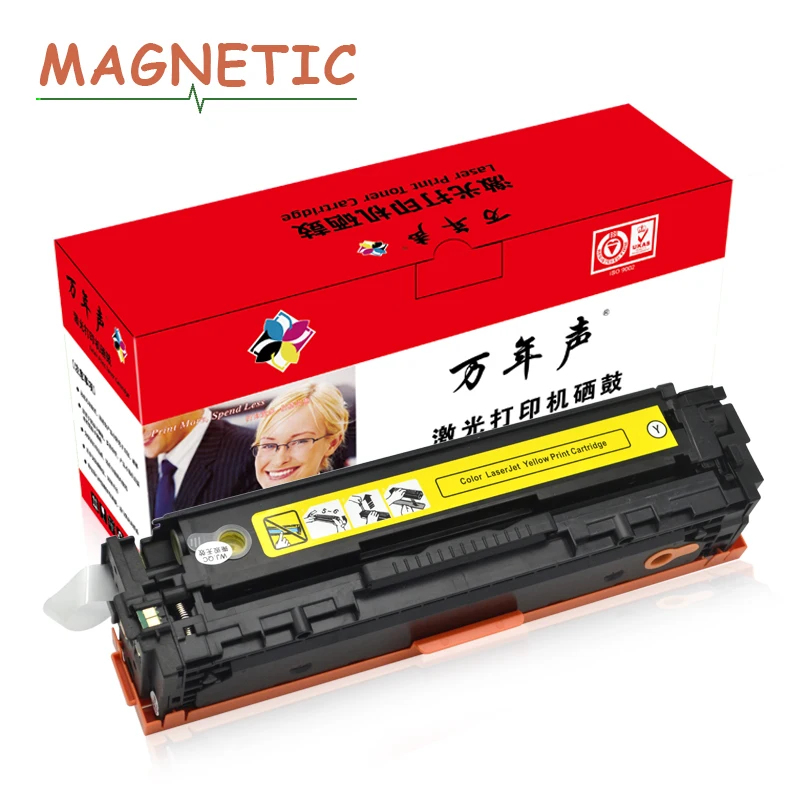 Картридж с тонером для принтера HP LaserJet CP1215 CP1515n CP1518ni CM1312 совместимый CB540A CB540 540A CB541A