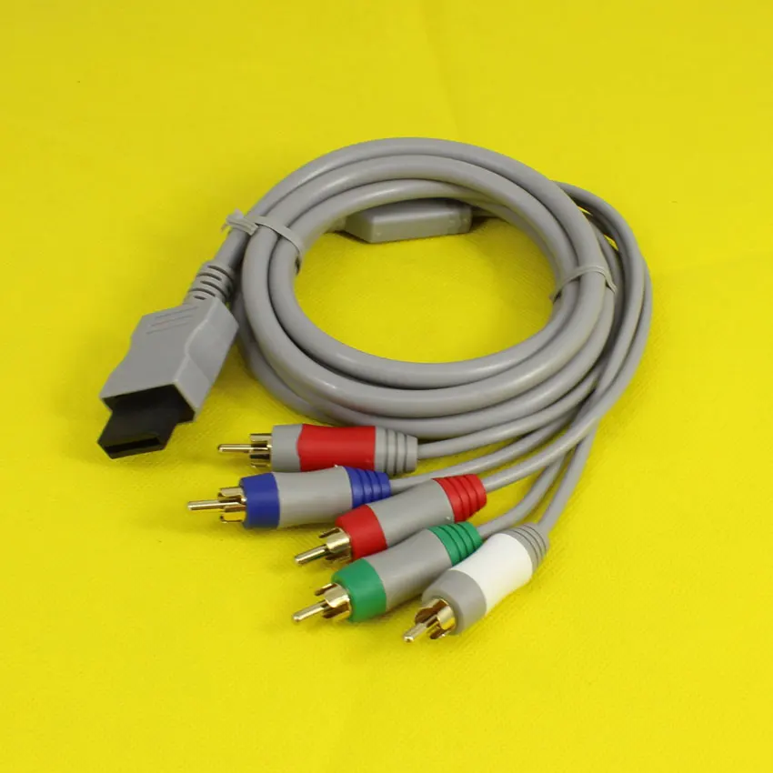 1.8m 1080P Component Game Cable for Nintendo Wii HDTV Audio Video AV 5