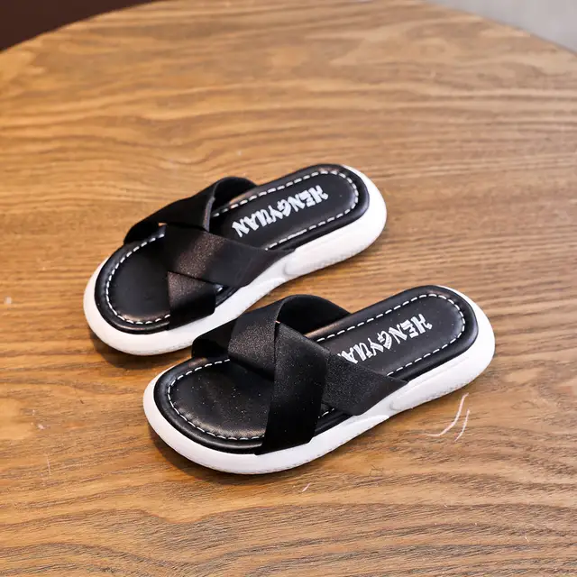 black girl flip flops