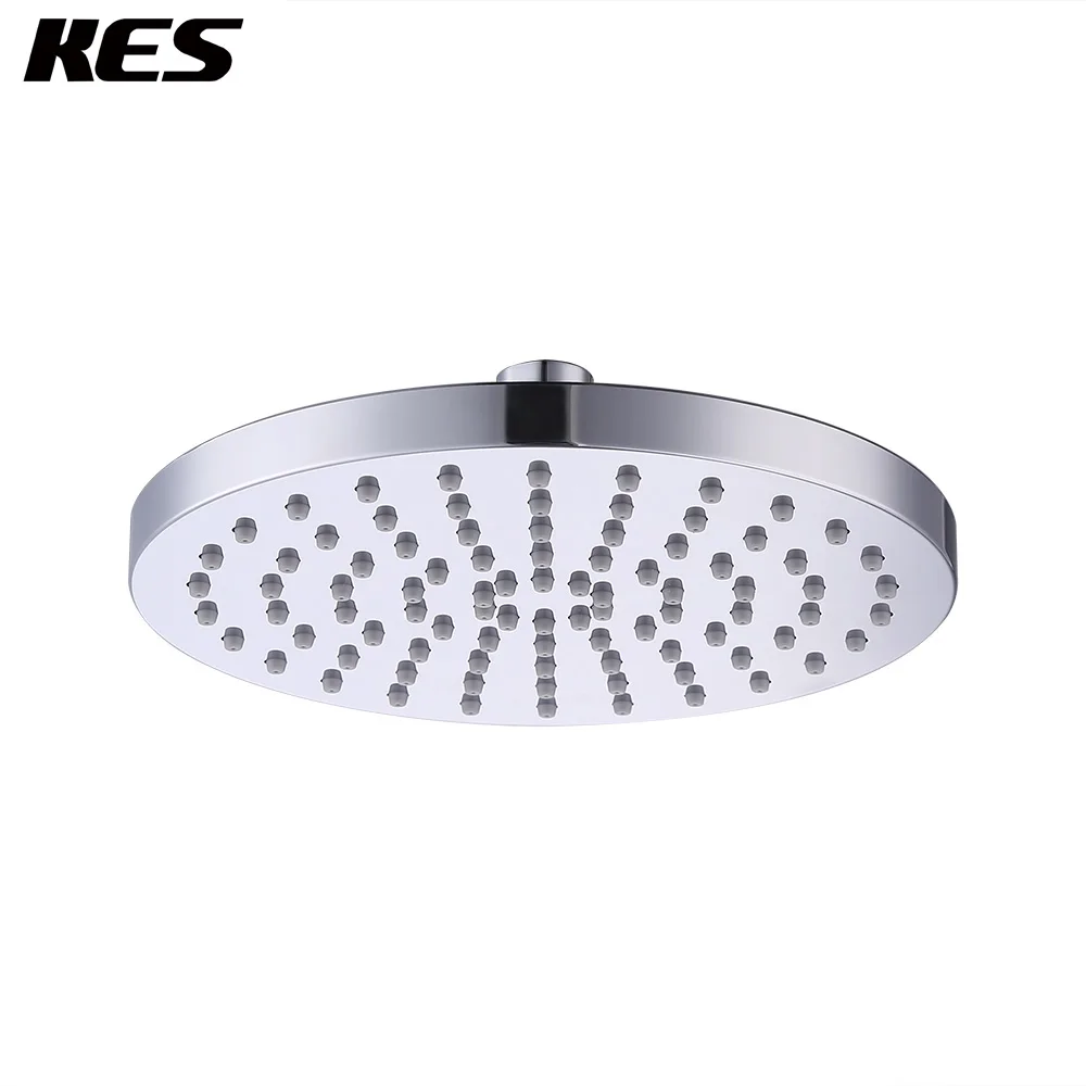 KES J201 Extra Large 8 Inch Drenching Rain Fall Shower Head Fixed Mount