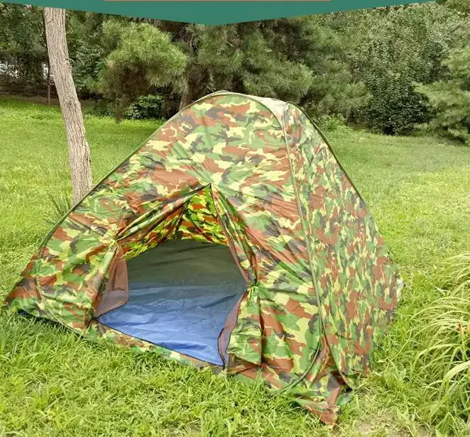 

Double Speed Open folding Account Canopy Outdoor Fishing Waterproof Sunshade Tent Four Corner Camping Tent Camping Account