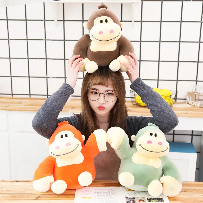 1 шт. 30 см Kawaii плюшевый орангутан Обезьяна Мягкая набивная кукла мультяшное животное игрушка милый День рождения Рождественский подарок для детей ребенок