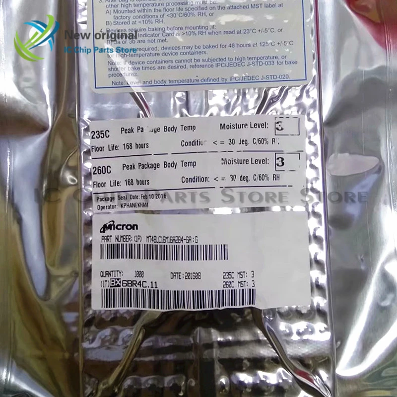 5/шт. MT48LC16M16A2B4-6A BGA интегрированный микросхема