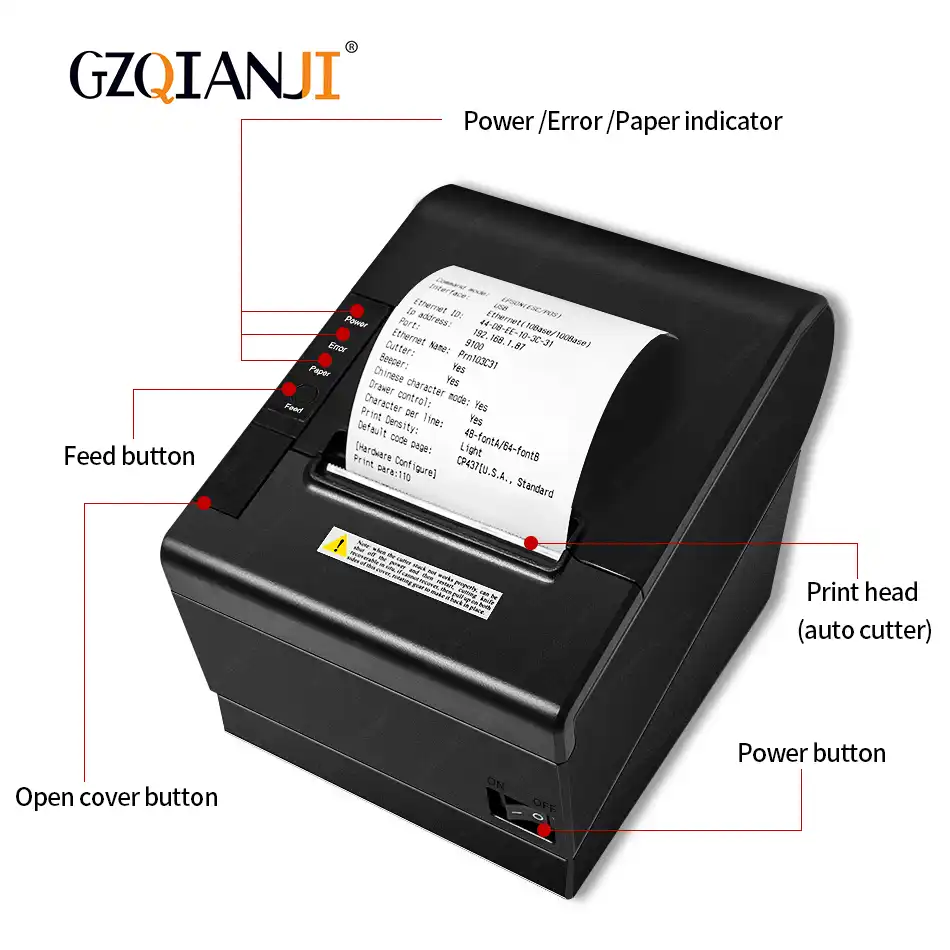 restaurant bill printer