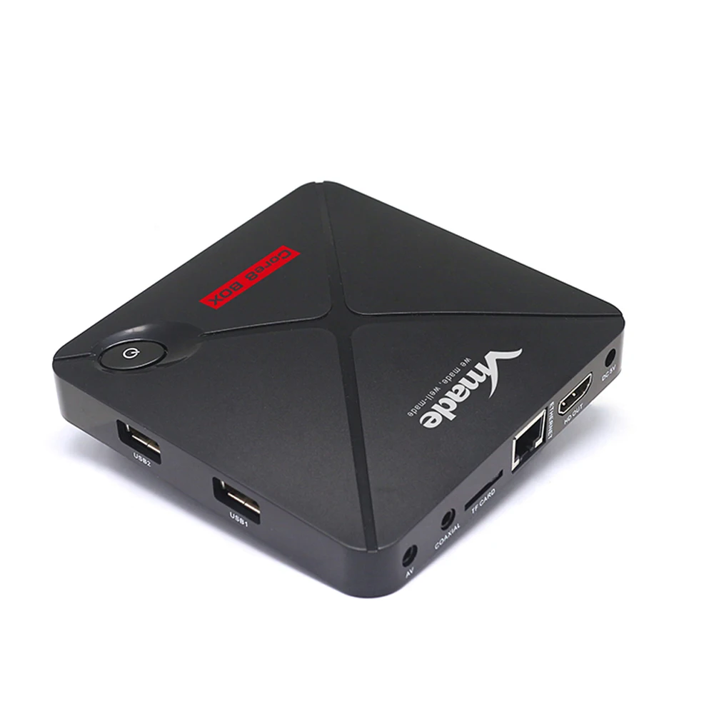 Vmade V9 PRO ТВ Box Android 7,1 Amlogic S912 H.265 MPEG-1/2/4, 2 Гб оперативной памяти, 16 Гб встроенной памяти, Bluetooth 4,2 Поддержка Skype Youtube Фейсбук Смарт ТВ коробка