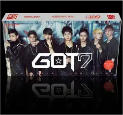 KPOP последний официальный GOT7 комплект 90 коллекционные альбом песен K-Поп GOT7 ЛОМО подарок сувенир стикер концерт