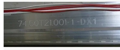 Для SONY KDL-50W700B Статья лампа 74.50T21.001-1-DX1 LB50016 V2/3-R/L T500HVF04 1 шт = 54LED 540 мм