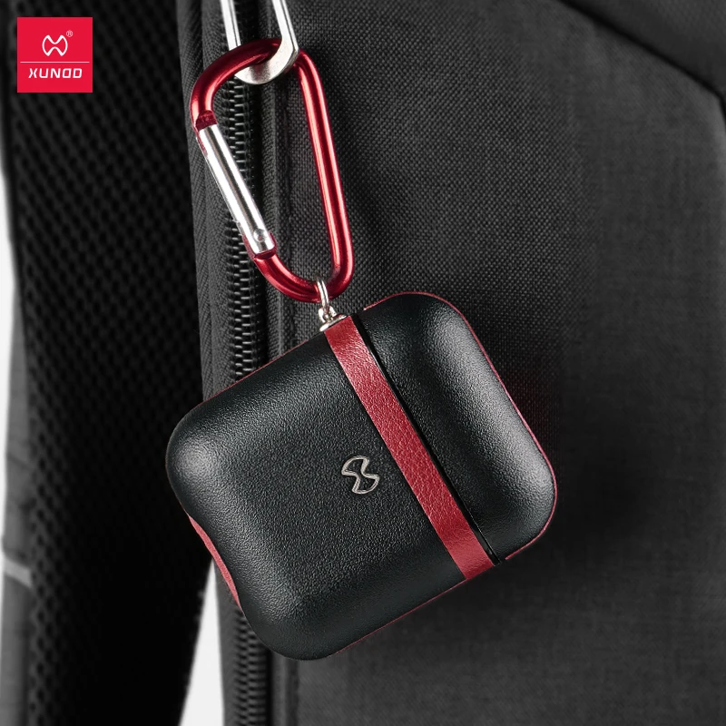 

Genuine Leather Hook Case For AirPods Vintage Case For Apple Airpods Air Pods Pouch Protective Storage Bag Airpod Accessories