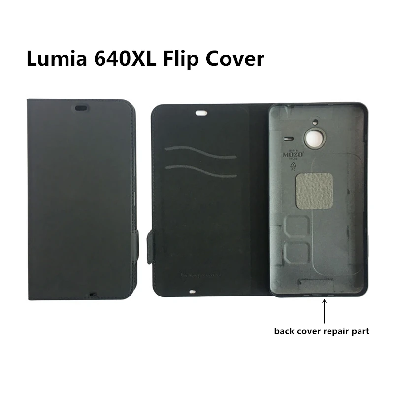 

Genuine Mozo Flip Cover for Microsoft lumia 640XL Luxury PU Leather Wallet Case for Nokia lumia 640 XL Back Cover/Battery Cases