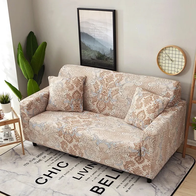 

Sofa Cover Flexible Stretch Big Elasticity Couch Cover Sofa Funiture Cover For Single Two Three Four Seats Soft Slipcover