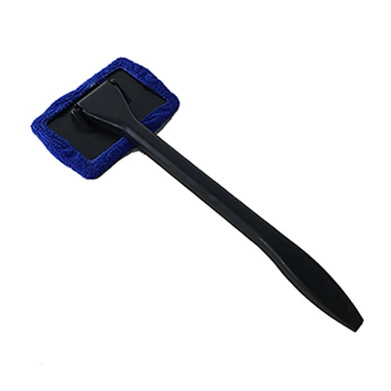 

New Practical Microfiber Cloth Long Handle Brushes Car Wash Window Glass Wiper Cleaning Tools Automotive Windshield Clean Duster